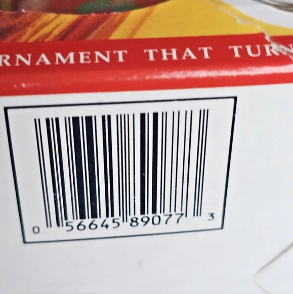 VTG Christmas Noma Ornamotion Collectible GOLDEN SERIES Rotating Ornament Doves - Picture 3 of 8